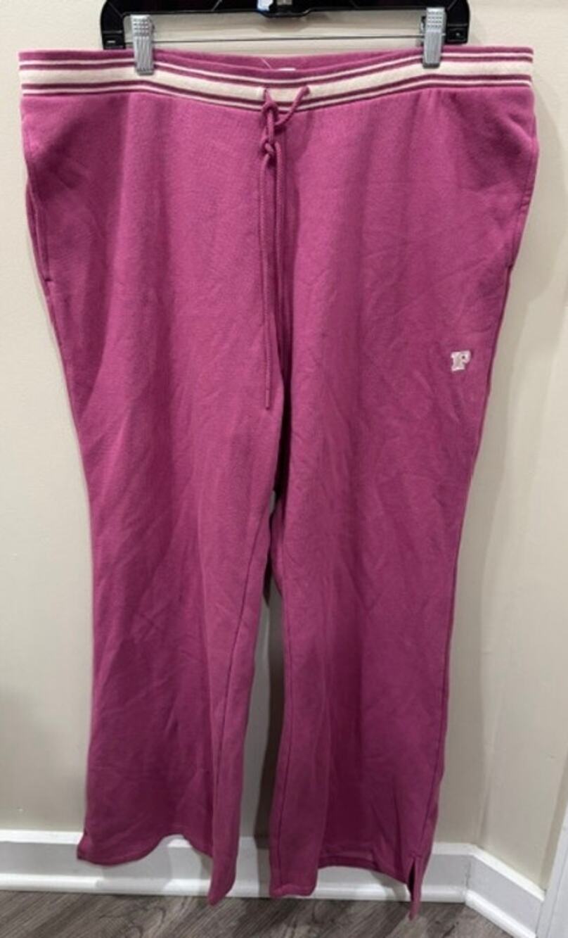Pink Victoria Secret Ivy Fleece Sweatpants